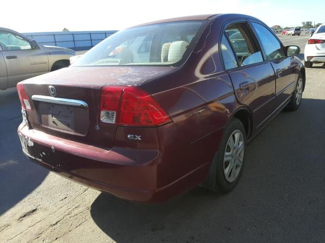Photo 4 from auction – 2003 HONDA CIVIC EX with VIN 2HGES26793H614093