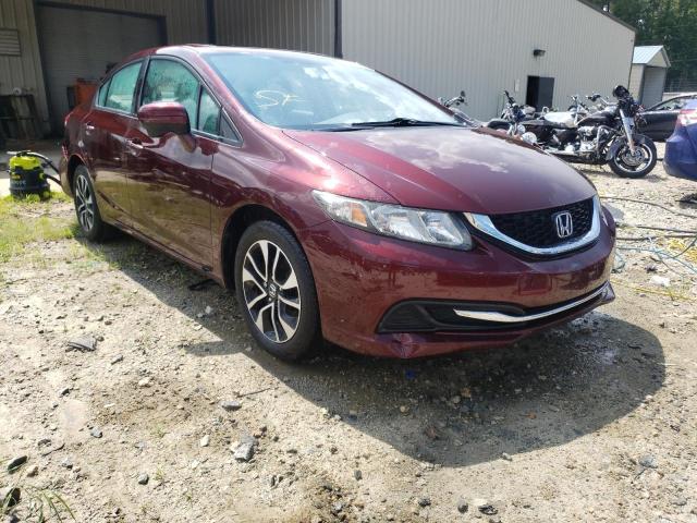 HONDA CIVIC EX 2015 with VIN 19XFB2F89FE244114 - Photo from auction