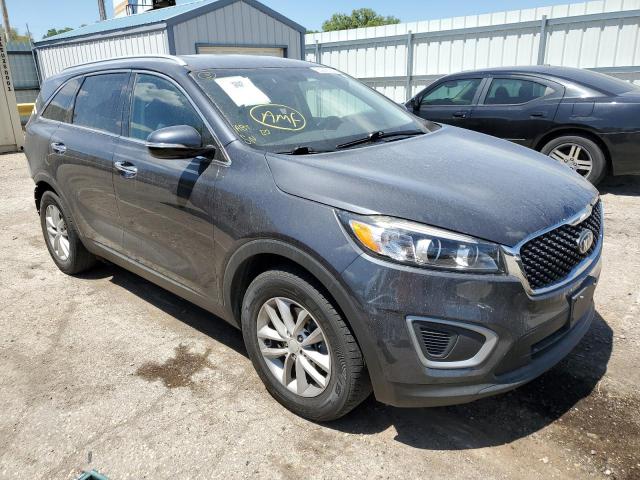 KIA SORENTO LX 2018 with VIN 5XYPG4A52JG348602 - Photo from auction