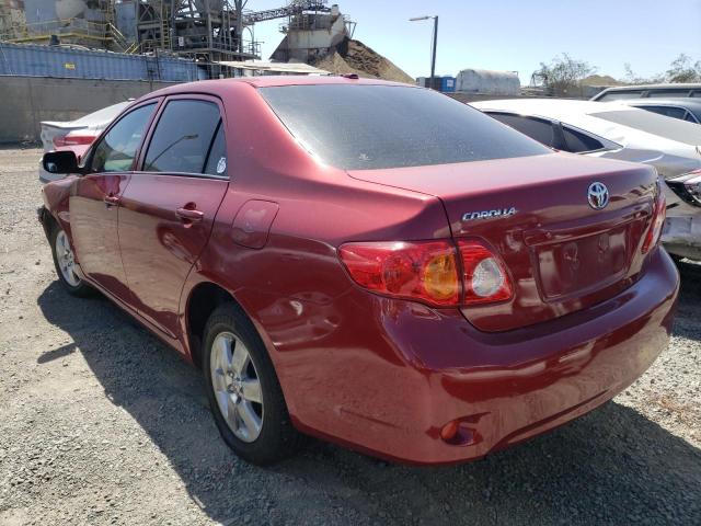 Photo 3 from auction – 2009 TOYOTA COROLLA BA with VIN JTDBL40E599069844