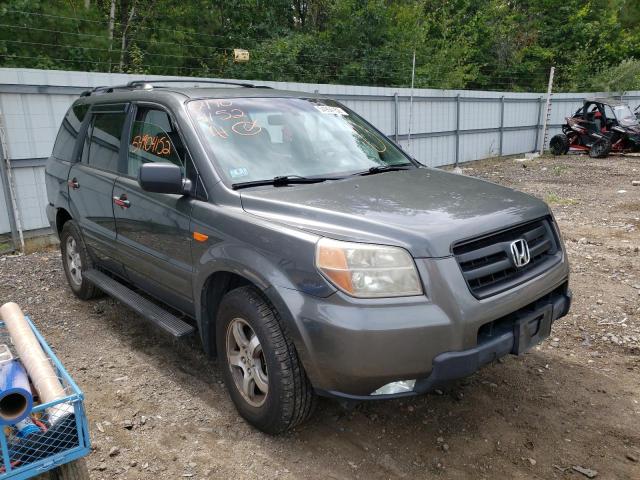HONDA PILOT EXL 2007 with VIN 2HKYF18617H536940 - Photo from auction