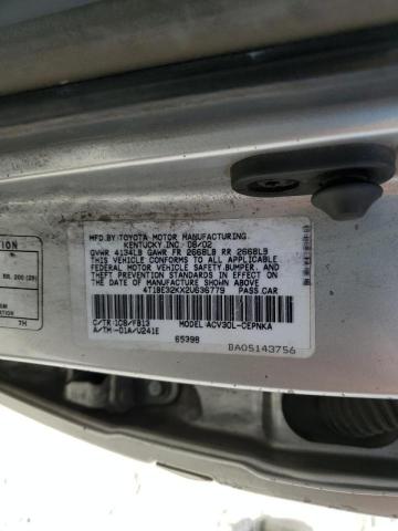Photo 10 from auction – 2002 TOYOTA CAMRY LE with VIN 4T1BE32KX2U636779