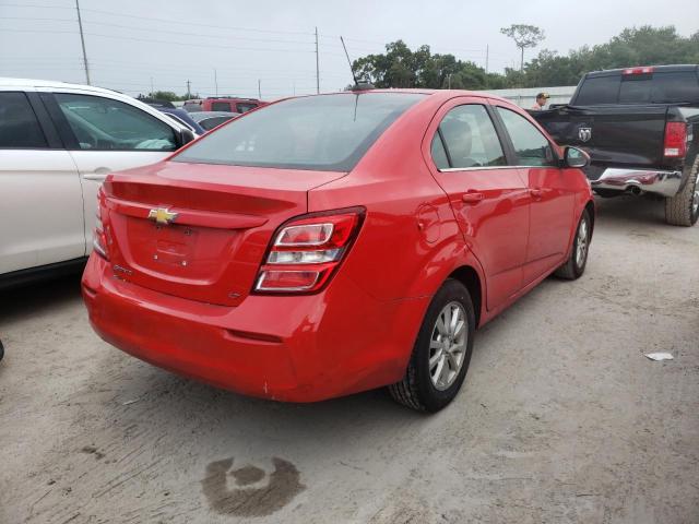 Photo 4 from auction – 2017 CHEVROLET SONIC LT with VIN 1G1JD5SG0H4121785