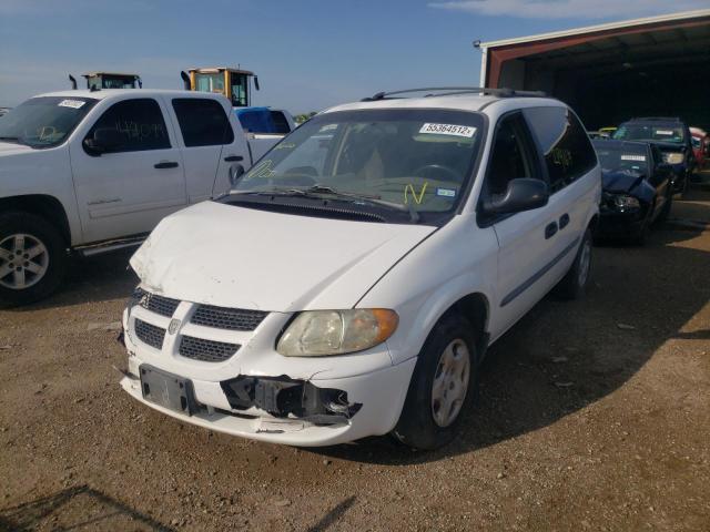 Photo 2 from auction – 2002 DODGE CARAVAN SE with VIN 1B4GP25372B540863