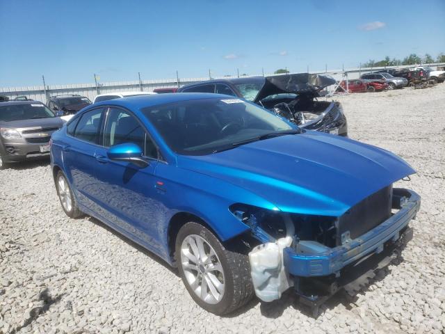 Photo 1 from auction – 2019 FORD FUSION SE with VIN 3FA6P0LUXKR117002