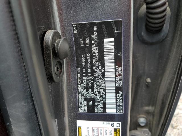Photo 10 from auction – 2018 TOYOTA 4RUNNER SR with VIN JTEBU5JR7J5489956