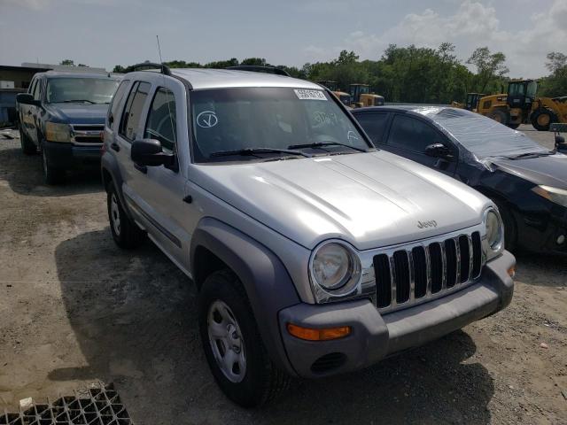 JEEP LIBERTY SP 2004 with VIN 1J4GL48K74W249699 - Photo from auction
