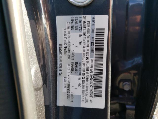 Foto 10 de la subasta – 2016 MAZDA CX-3 TOURI con VIN JM1DKFC72G0139659