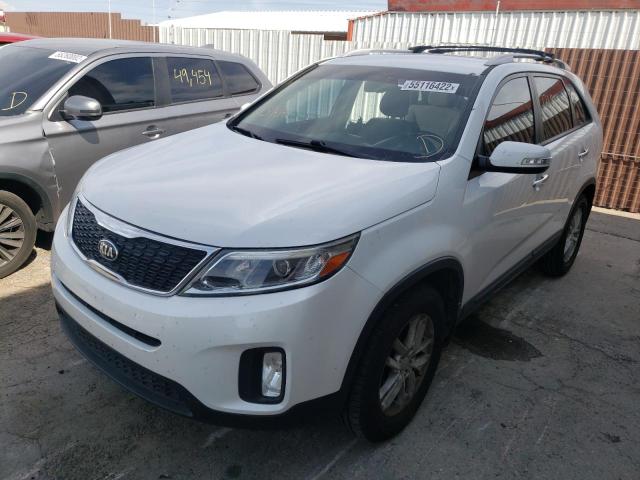 Photo 2 from auction – 2015 KIA SORENTO LX with VIN 5XYKT4A63FG565470