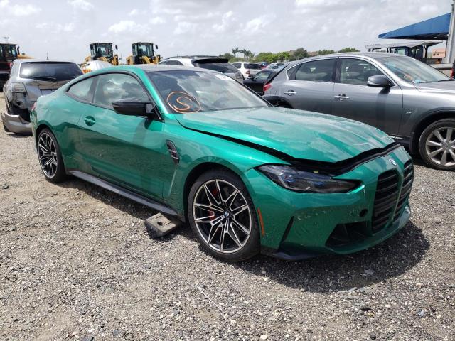 BMW M4 COMPETI 2021 with VIN WBS33AZ0XMCG78901 - Photo from auction