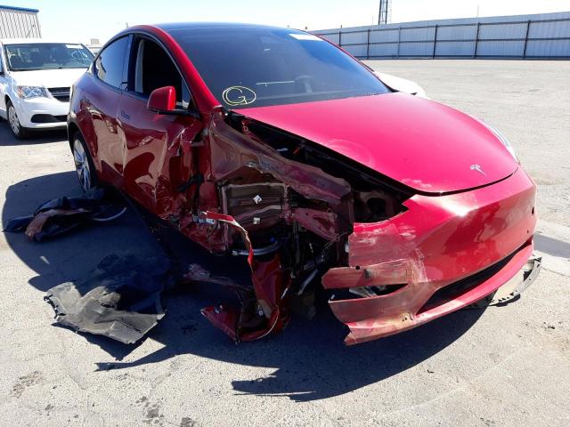 TESLA MODEL Y 2022 with VIN 7SAYGDEE2NF462100 - Photo from auction