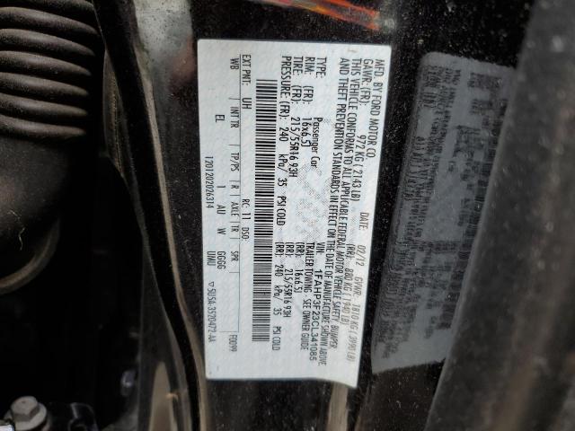 Photo 10 from auction – 2012 FORD FOCUS SE with VIN 1FAHP3F23CL341085