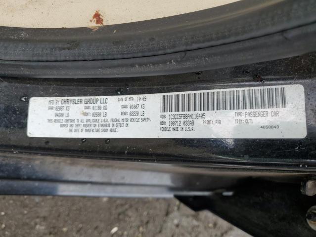 Photo 10 from auction – 2010 CHRYSLER SEBRING LI with VIN 1C3CC5FB8AN116405