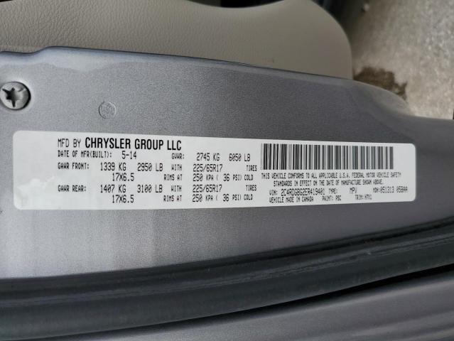 Photo 10 from auction – 2014 DODGE GRAND CARA with VIN 2C4RDGBG2ER419401