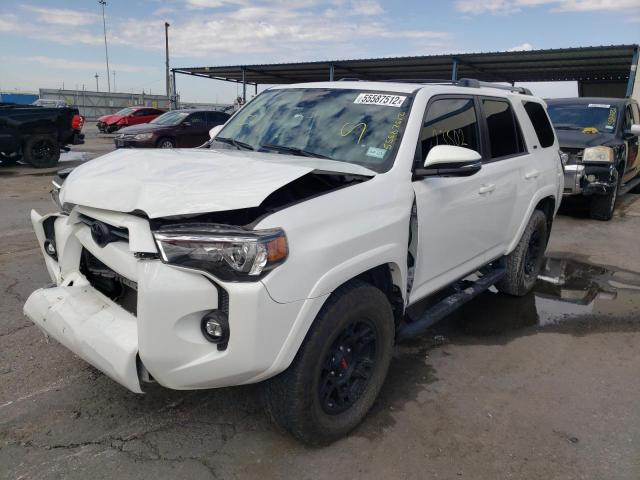 Photo 2 from auction – 2021 TOYOTA 4RUNNER SR with VIN JTEFU5JR1M5241983