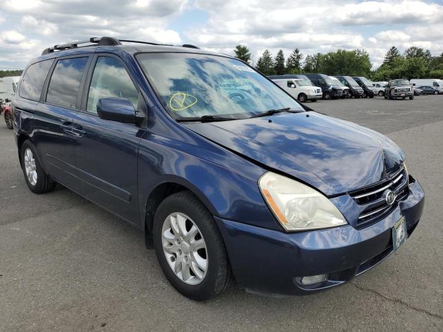 KIA SEDONA EX 2008 with VIN KNDMB233186198528 - Photo from auction
