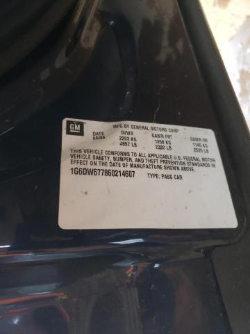 Photo 10 from auction – 2006 CADILLAC STS with VIN 1G6DW677860214607