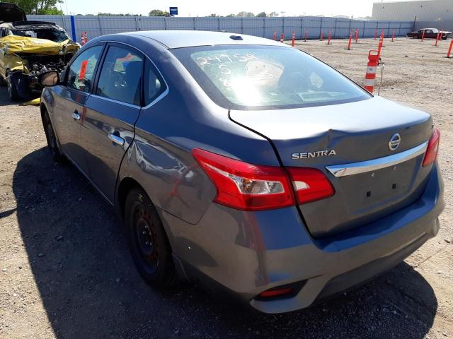 Photo 3 from auction – 2016 NISSAN SENTRA S with VIN 3N1AB7AP9GL684355