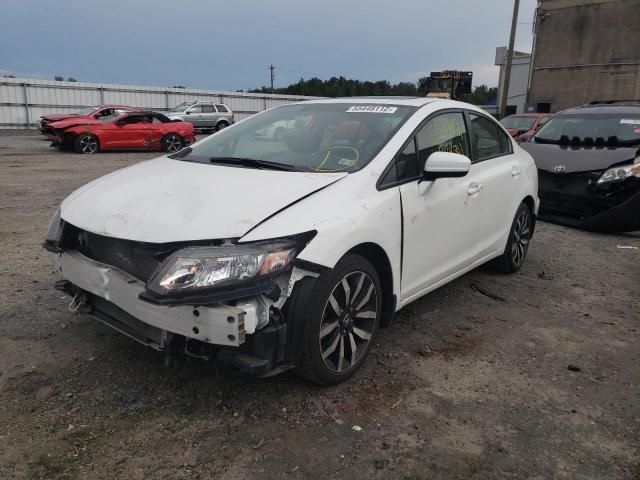 Photo 2 from auction – 2015 HONDA CIVIC EXL with VIN 19XFB2F90FE022537