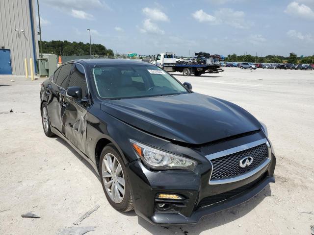 INFINITI Q50 BASE 2015 with VIN JN1BV7AR3FM407668 - Photo from auction