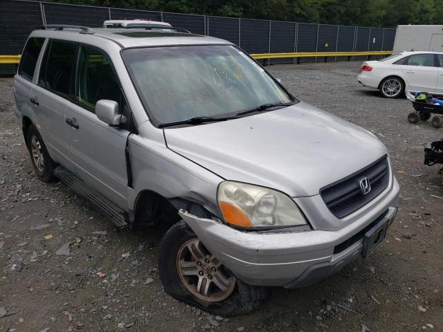 Photo 9 from auction – 2005 HONDA PILOT EXL with VIN 5FNYF18505B054494