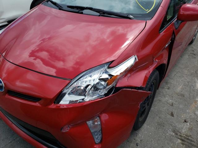 Photo 9 from auction – 2013 TOYOTA PRIUS with VIN JTDKN3DU6D5700624