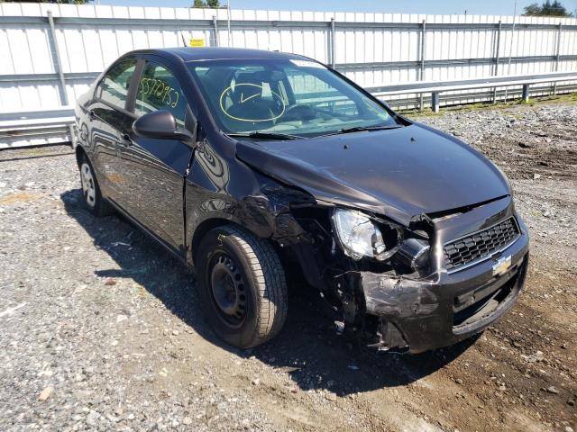 CHEVROLET SONIC LS 2014 with VIN 1G1JA5SH8E4127878 - Photo from auction