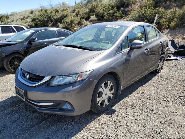Photo 2 from auction – 2013 HONDA CIVIC HYBR with VIN 19XFB4F33DE201191