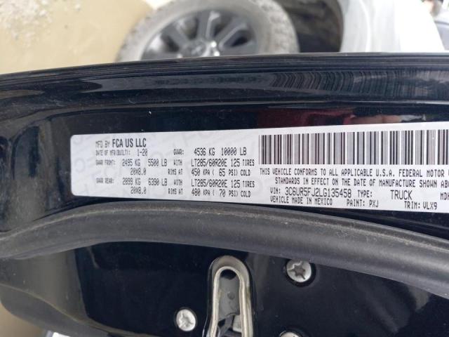 Photo 10 from auction – 2020 RAM 2500 LARAM with VIN 3C6UR5FJ2LG135458