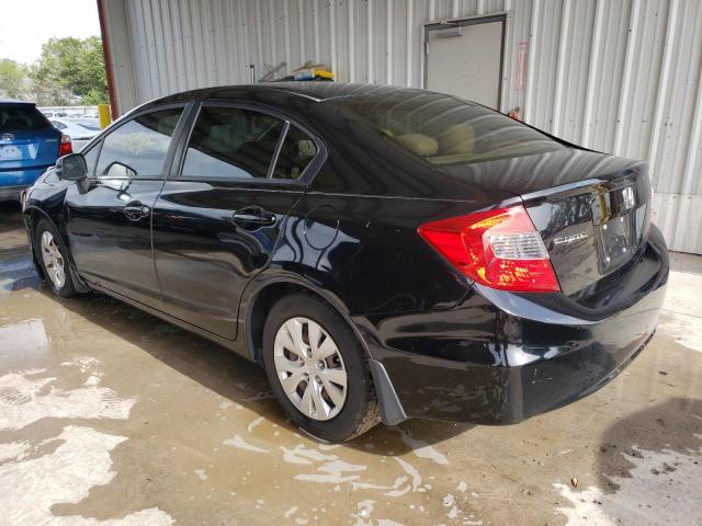 Photo 3 from auction – 2012 HONDA CIVIC LX with VIN 19XFB2F55CE088784