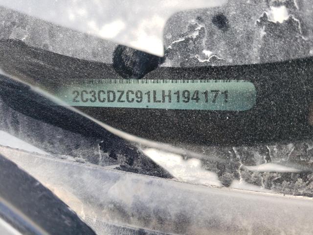 Photo 10 from auction – 2020 DODGE CHALLENGER with VIN 2C3CDZC91LH194171