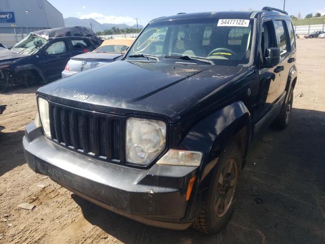 Photo 2 from auction – 2008 JEEP LIBERTY SP with VIN 1J8GN28K48W154889