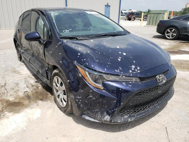 TOYOTA COROLLA LE 2022 with VIN 5YFEPMAE2NP295196 - Photo from auction