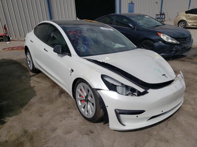 TESLA MODEL 3 2021 with VIN 5YJ3E1EA4MF032138 - Photo from auction