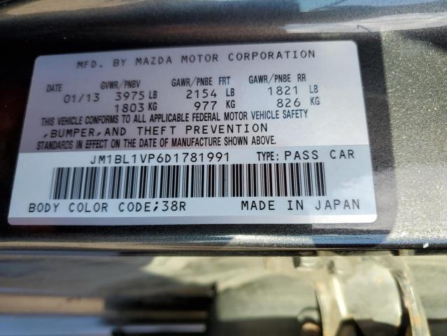 Photo 10 from auction – 2013 MAZDA 3 I with VIN JM1BL1VP6D1781991