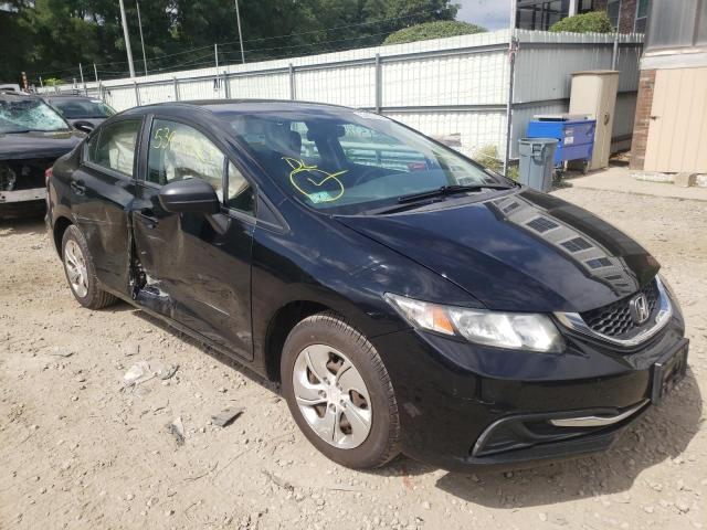 HONDA CIVIC LX 2014 with VIN 19XFB2F59EE245235 - Photo from auction