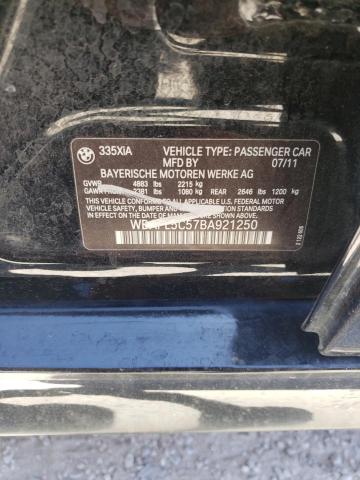 Photo 10 from auction – 2011 BMW 335 XI with VIN WBAPL5C57BA921250