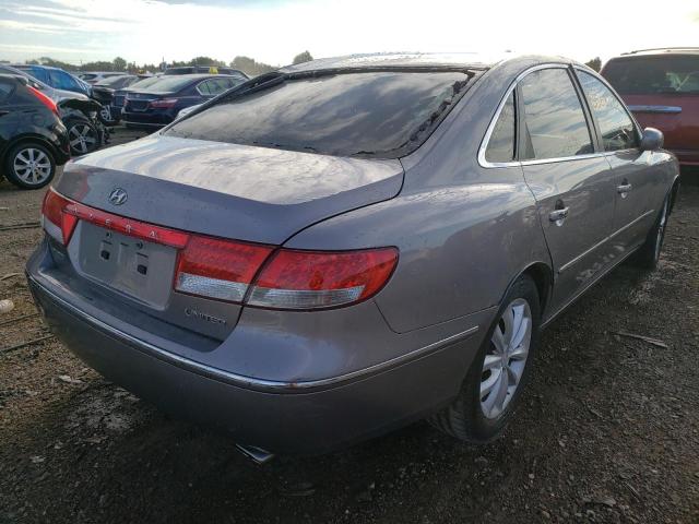 Photo 4 from auction – 2006 HYUNDAI AZERA SE with VIN KMHFC46F06A124689