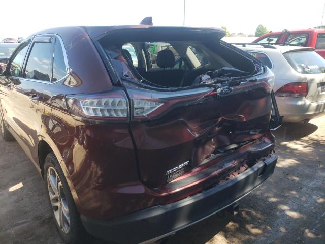 Photo 9 from auction – 2015 FORD EDGE TITAN with VIN 2FMTK4K94FBC03955