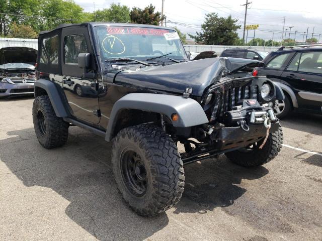 JEEP WRANGLER S 2014 with VIN 1C4AJWAG8EL210206 - Photo from auction