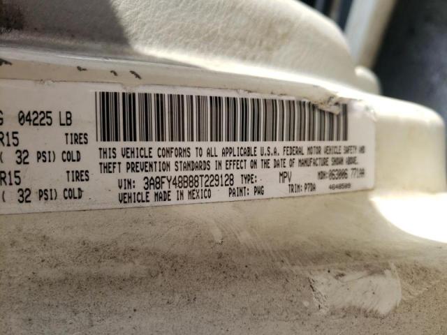 Photo 10 from auction – 2008 CHRYSLER PT CRUISER with VIN 3A8FY48B88T229128