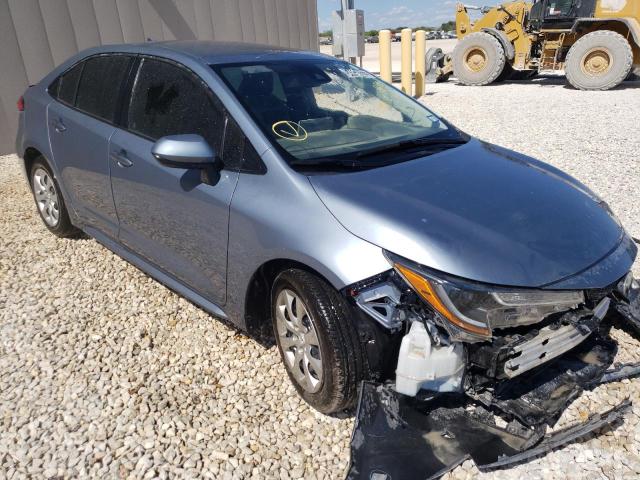 TOYOTA COROLLA LE 2020 with VIN 5YFEPRAEXLP043710 - Photo from auction