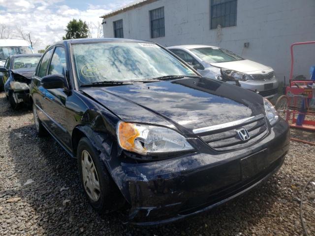 Photo 1 from auction – 2002 HONDA CIVIC LX with VIN 2HGES16542H576344