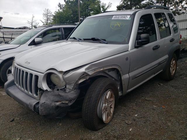 Photo 2 from auction – 2004 JEEP LIBERTY SP with VIN 1J4GL48K64W221005