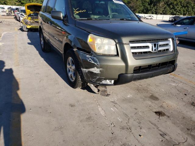 Photo 9 from auction – 2006 HONDA PILOT EX with VIN 2HKYF18716H515657