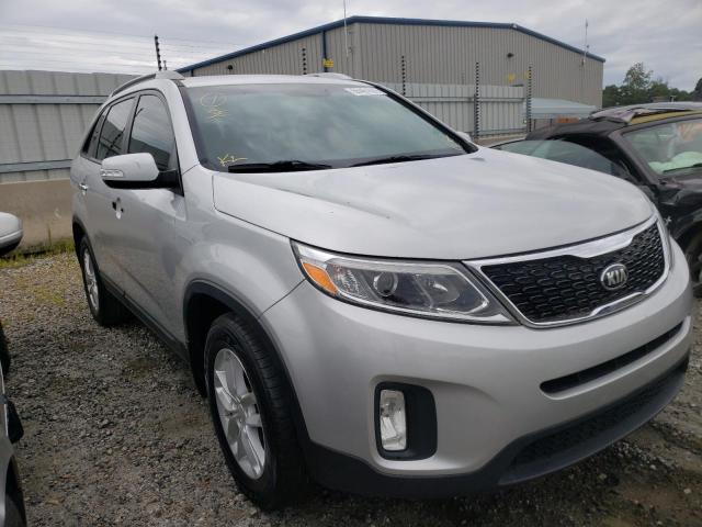 KIA SORENTO LX 2015 with VIN 5XYKT4A67FG632376 - Photo from auction
