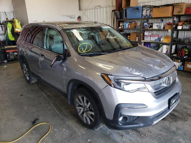 HONDA PILOT EXL 2019 with VIN 5FNYF6H49KB088272 - Photo from auction