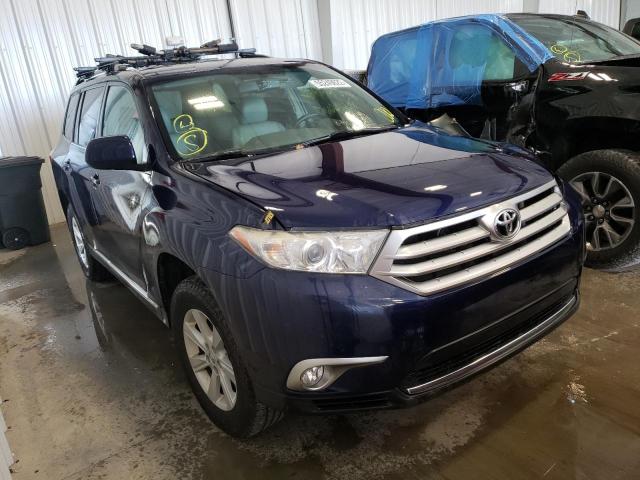 TOYOTA HIGHLANDER 2012 with VIN 5TDBK3EH1CS136982 - Photo from auction