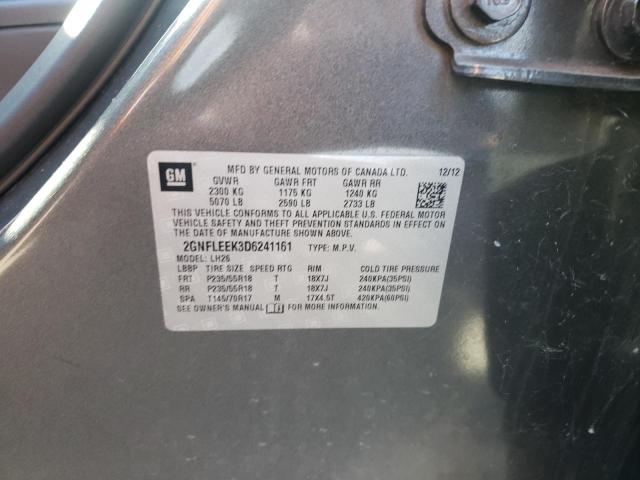 Photo 10 from auction – 2013 CHEVROLET EQUINOX LT with VIN 2GNFLEEK3D6241161