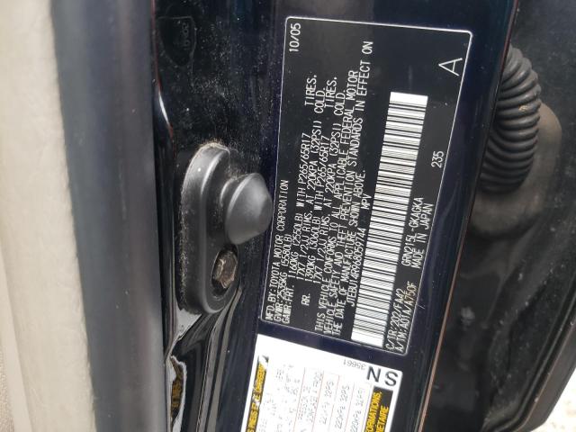Photo 10 from auction – 2006 TOYOTA 4RUNNER SR with VIN JTEBU14R968059744